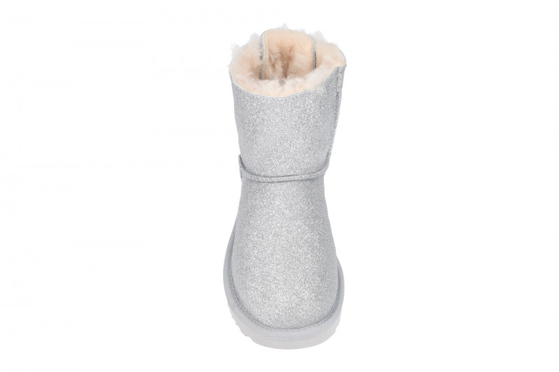 UGG Stiefel silber Mini Bailey Bow Sparkle