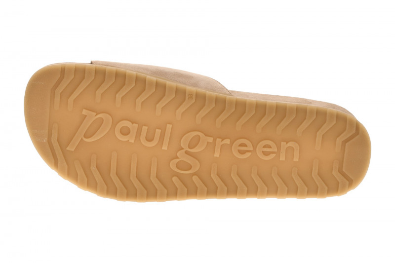 Paul Green Leder Pantolette rosa rosewood gold 6170