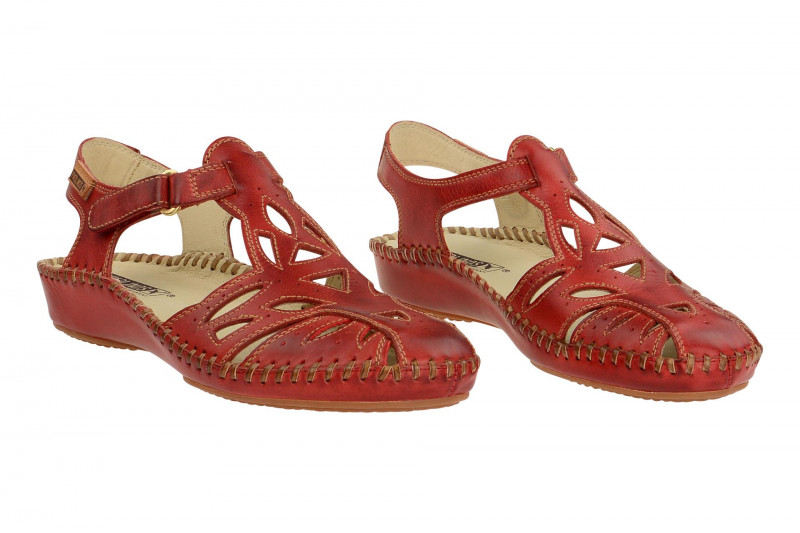 Pikolinos T-Steg Sandalen Vallarta rot 655-8312L
