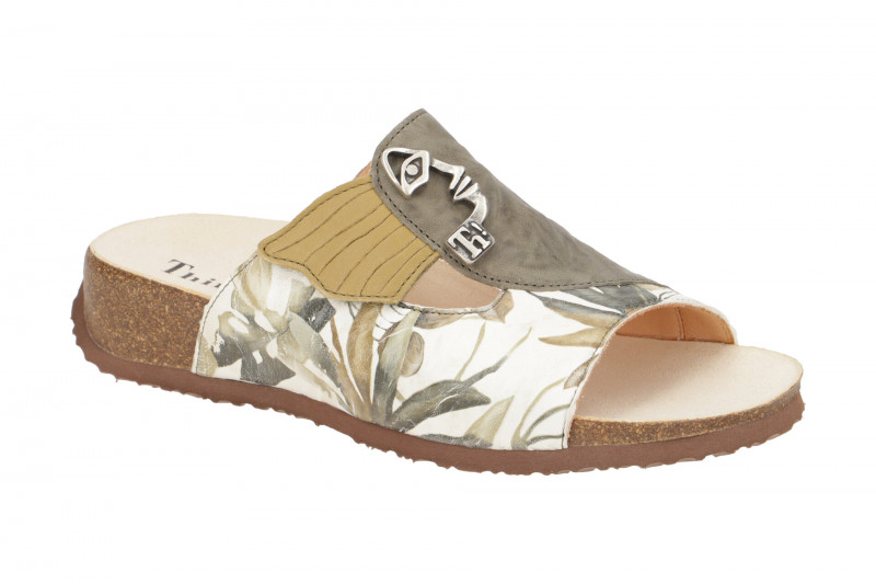 Think Mizzi Pantolette grün salbei 124