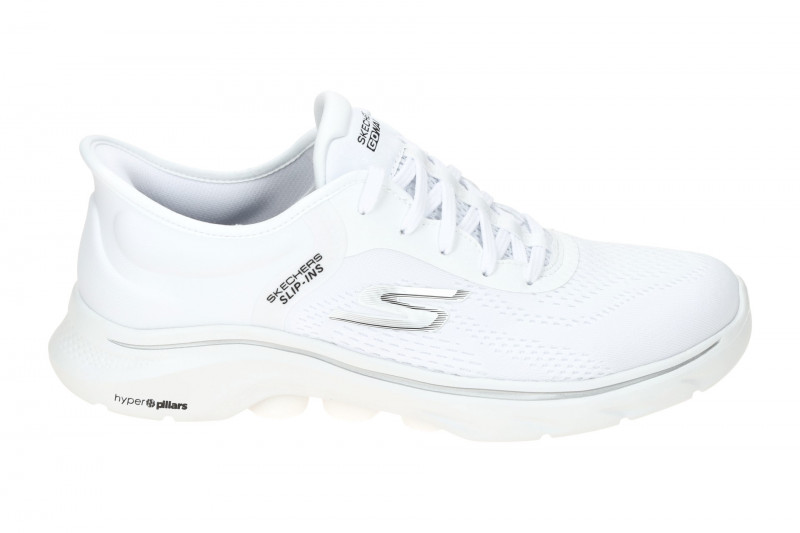Skechers Go Walk 7 Schuhe weiß SLIP-INS 125233