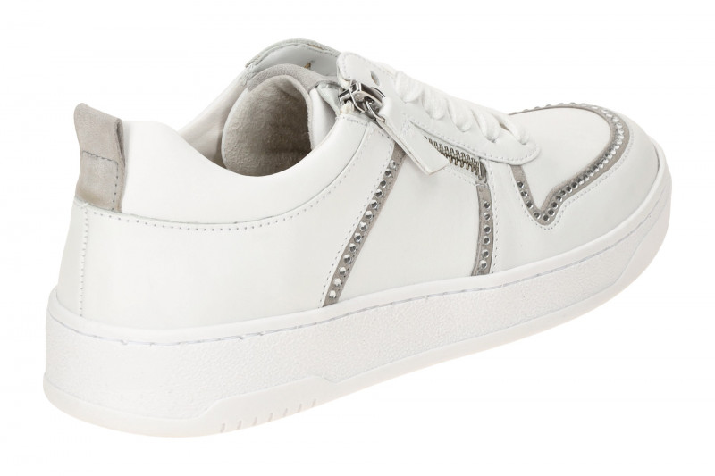 Gabor Schuhe Sneakers weiß Strass 43.341.21