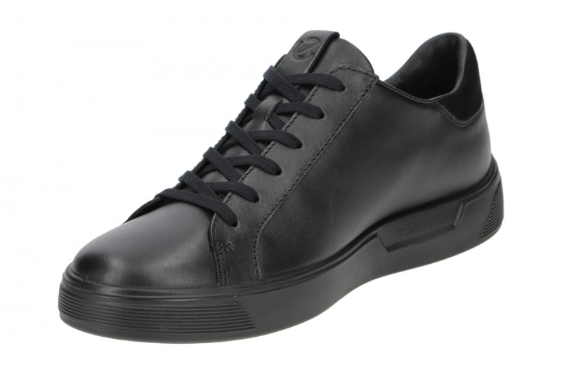ecco Street Schuhe Sneakers schwarz Gore-Tex
