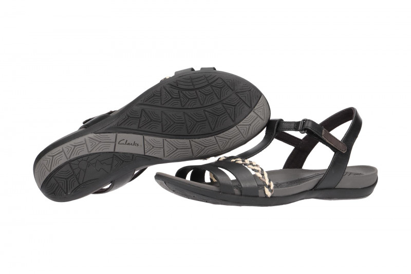 Clarks Tealite Grace Sandale schwarz