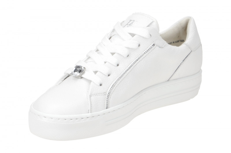 Paul Green 5296 Sneaker Schuhe weiß Damen Strass