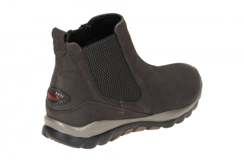 Gabor RollingSoft Stiefelette grau Chelsea Stil 56.860.39
