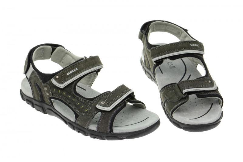 Geox Sandal Strada mud grau U5224A 02210 C6524
