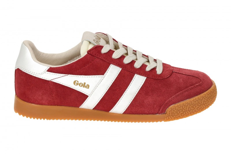 Gola Elan Schuhe Sneakers rot weiß Damen CLB538