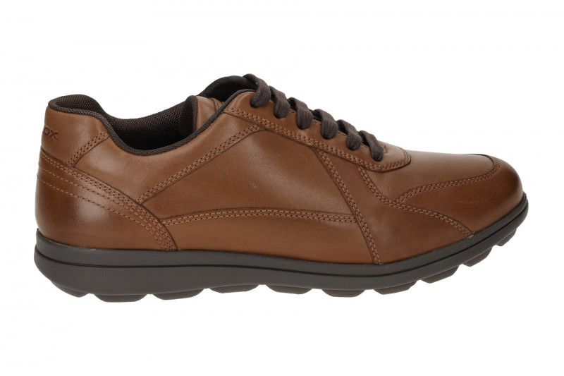 Geox Spherica Schnür Schuhe braun cognac U45GRA