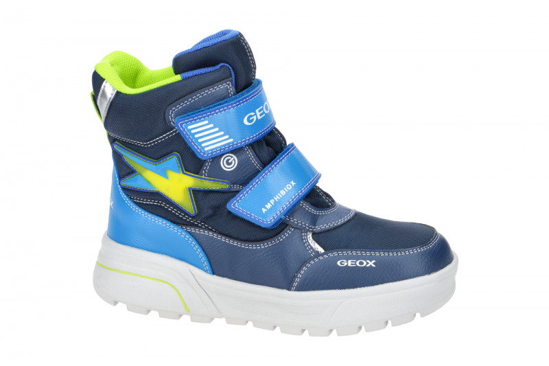 Geox Sveggen Kinder Schuhe blau Warmfutter J267UC