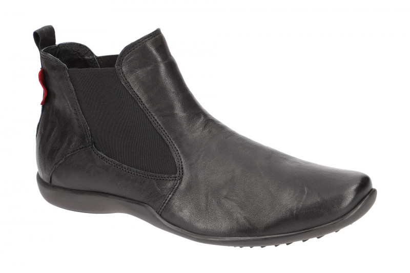 Think Stone Herren Chelsea Stiefelette schwarz