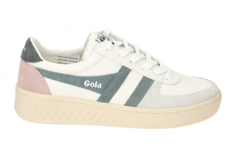 Gola Grandslam Trident Schuhe Sneakers weiß grün CLA415