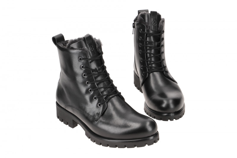 ecco Modtray Stiefelette schwarz Warmfutter