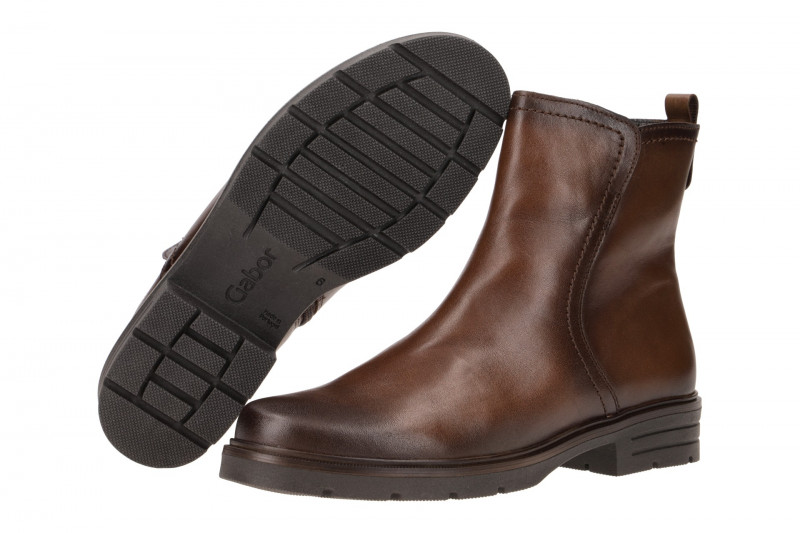 Gabor Fashion Stiefelette braun Nappa 34.650.24