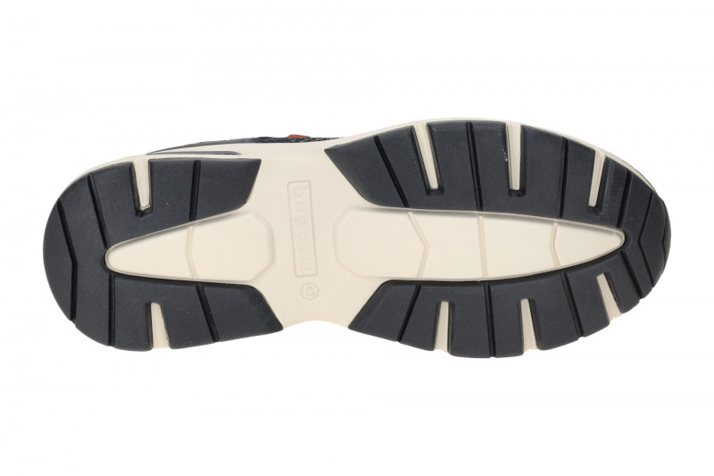 bugatti Parry Schuhe Sneakers blau grau Gummizug AOX60