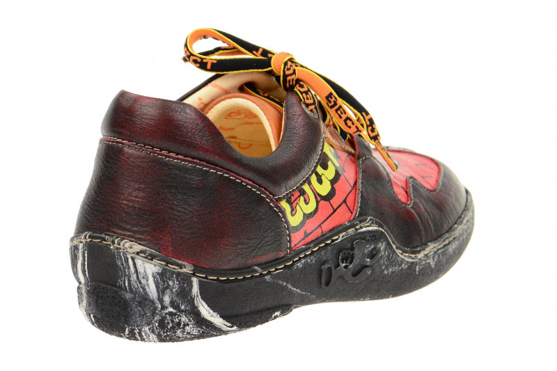 Eject Skat Schuhe schwarz orange print