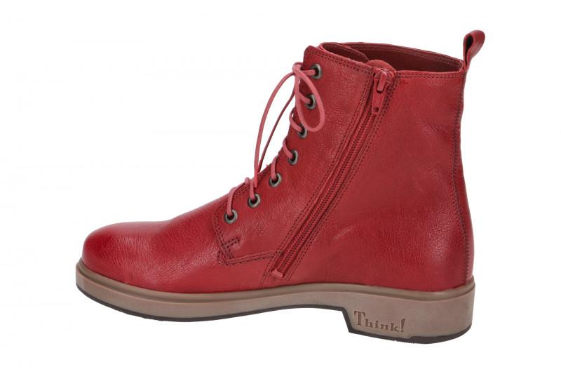 Think Cogita 406 Stiefelette rot melograno