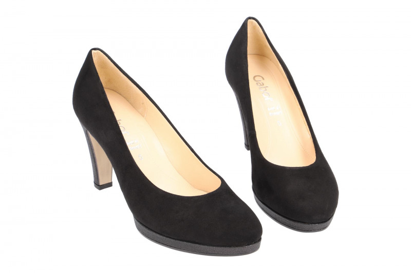 Gabor Pumps schwarz Glitter 91.270.37