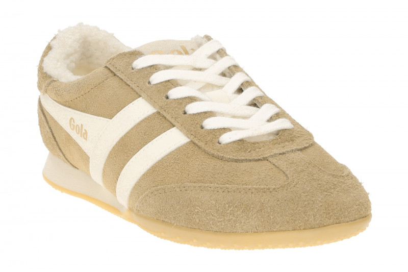 Gola Sprinter Damen Sneakers Schuhe beige Warmfutter CLB913