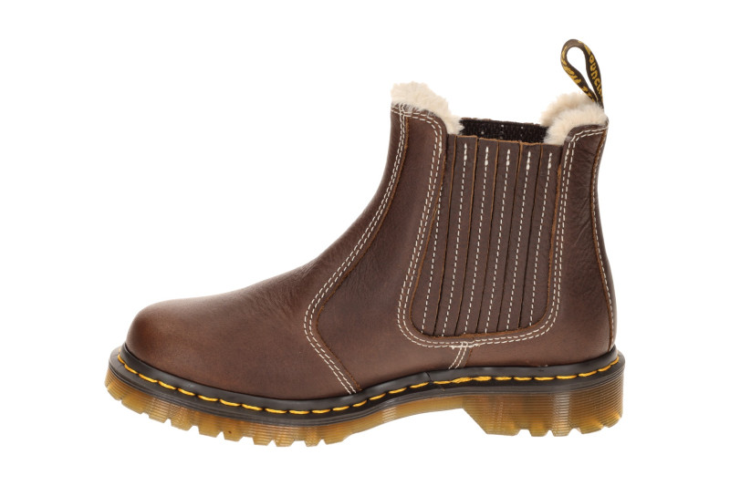 Dr. Martens 2976 Leonore Stiefel Chelsea-Boot braun Warmfutter