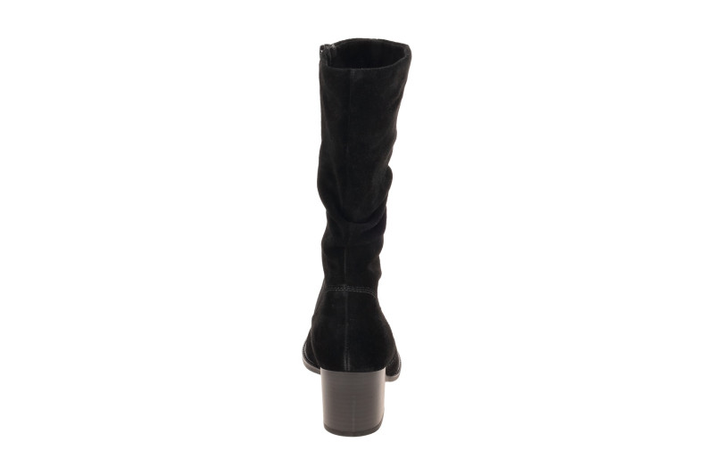 Gabor Stiefel schwarz Mid Rise gerafft 8041.02.003