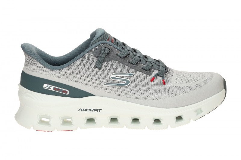 Skechers Arch Fit Sneakers Schuhe grau Herren GLIDE STEP 233110