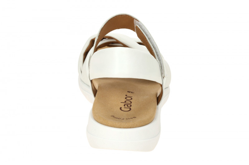 Gabor Fashion Sandale weiß gekreuzt 84.812.21