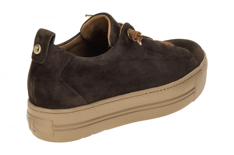Paul Green Sneaker Plateau Schuhe braun moro 5017