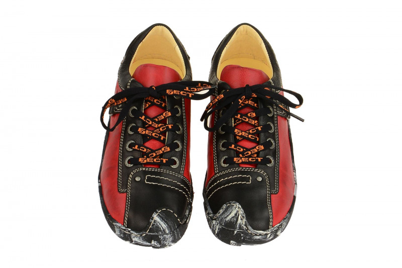 Eject Skat Schuhe rot schwarz Herren