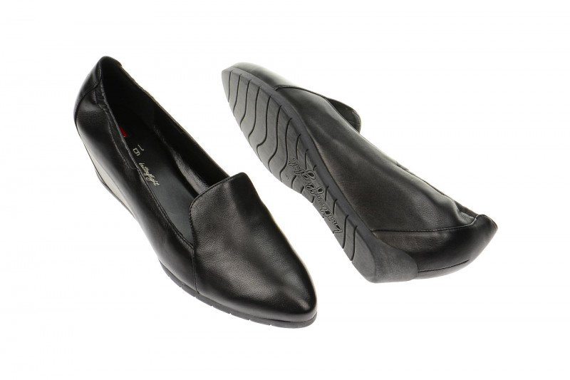 Högl Slipper schwarz Keil Pumps 9-10 4430 0100