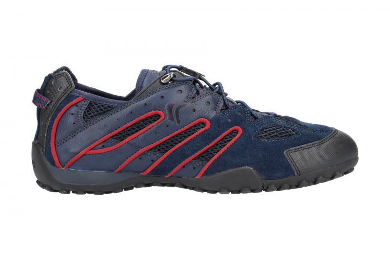 Geox Snake Schuhe blau rot U4207J 02214 C4E7W