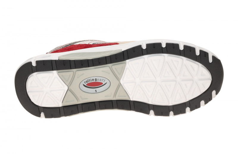 Gabor RollingSoft Schuhe rot beige Mesh 86.986.38