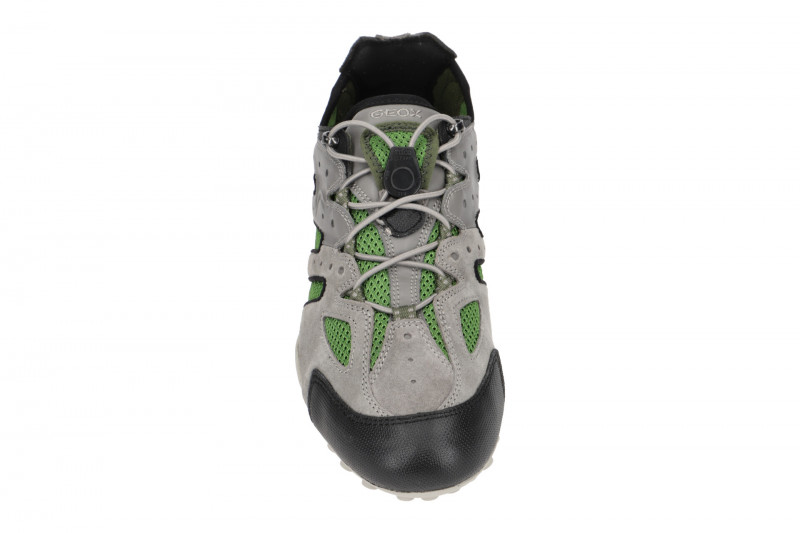 Geox Snake Sneaker Schuhe grau grün U4207J
