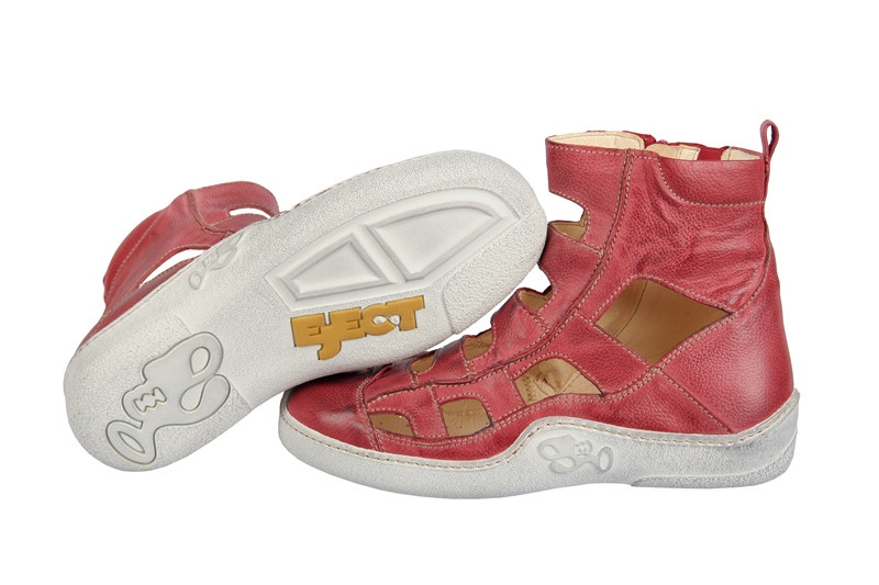Eject Skat Sommer Stiefeletten rot