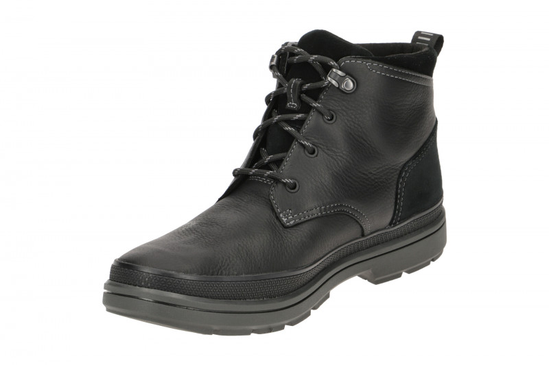 Clarks Rushway Mid Stiefel schwarz Gore-Tex