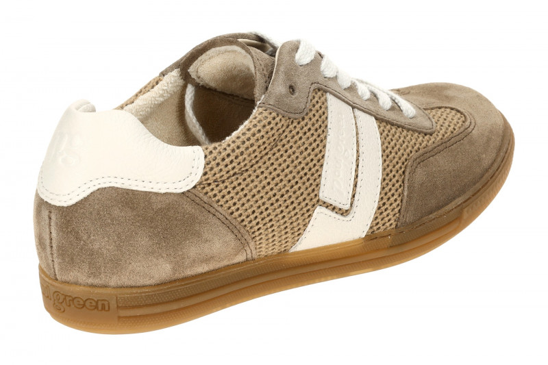 Paul Green Sneaker Schuhe taupe braun Jute 5450