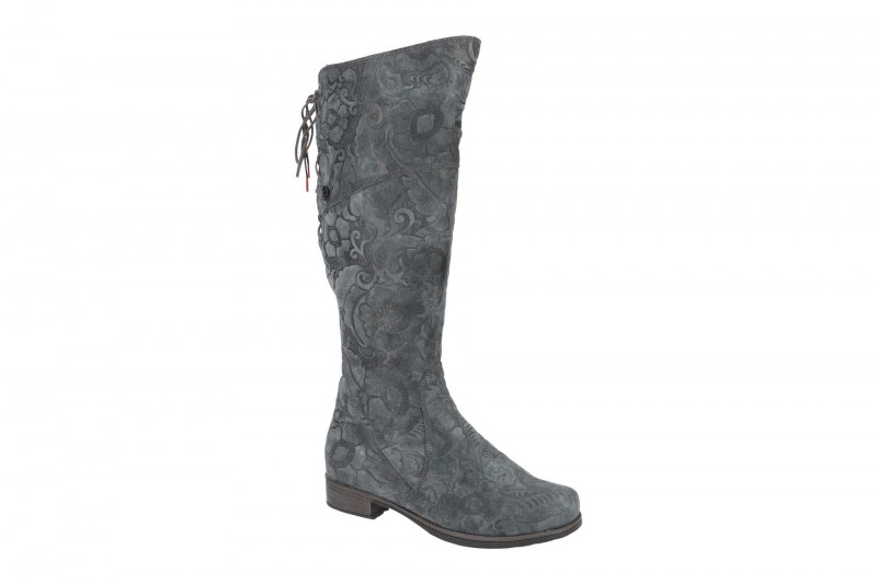 Think Denk Schaft-Stiefel grau romantic