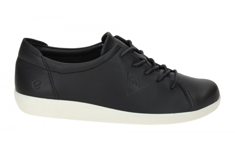 Ecco Soft 2 Schuhe schwarz weiß Jubiläum 206583