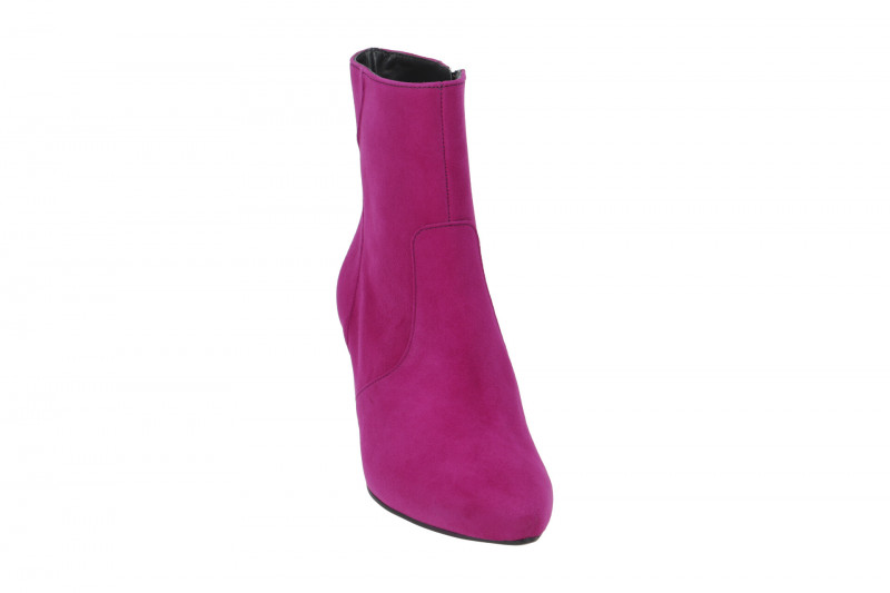 Paul Green 8050 Stiefelette Ankle Boots lila viola Samtvelour