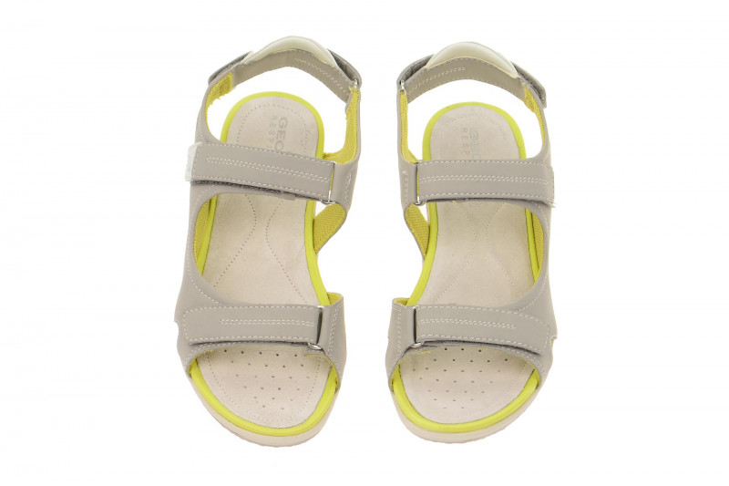 Geox Sandale Vega grau gelb D52R6A