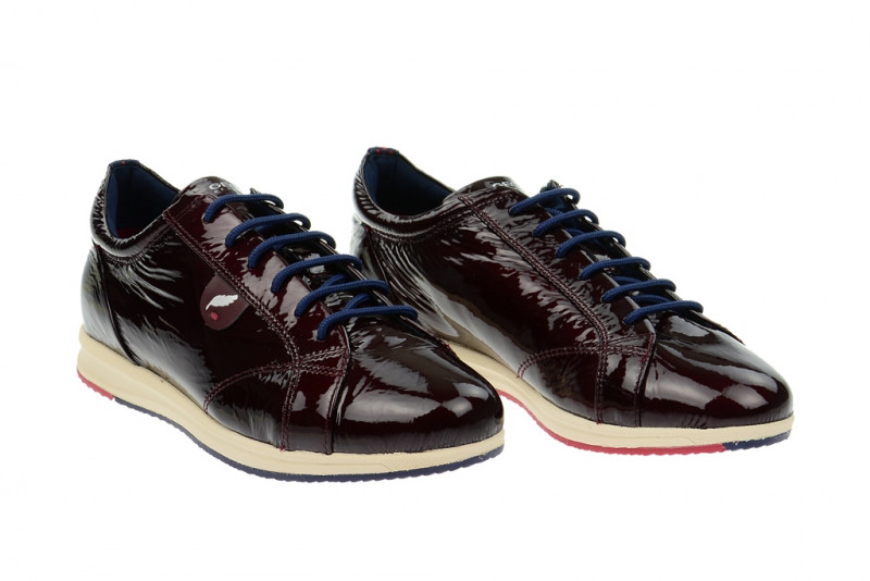 Geox Avery Schuhe rot bordo lack D44H5B