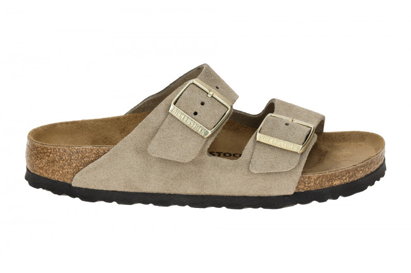Birkenstock Arizona BS Pantolette beige Glitzer SCHMAL 1030269