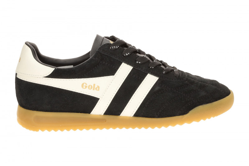 Gola Stadium Schuhe Sneaker schwarz Damen Velour CLB808