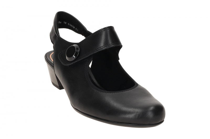 ARA Catania Sling Pumps schwarz H-Weite 12-63613