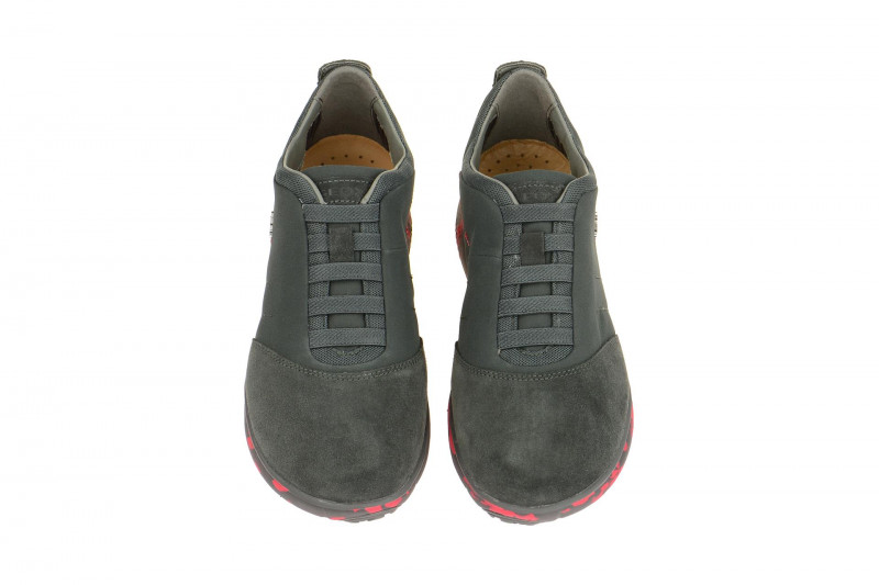 Geox Nebula Schuhe grau rot Flecktarn