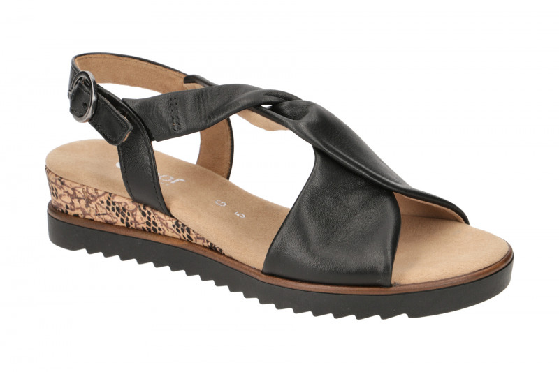 Gabor Genua Sandale schwarz 62.751.27