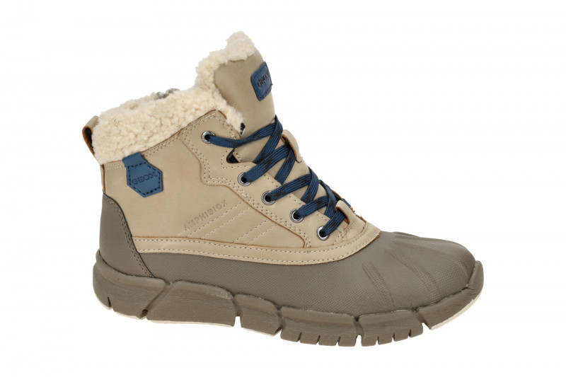 Geox Flexyper Winter Kinder Stiefel beige Warmfutter J269XE