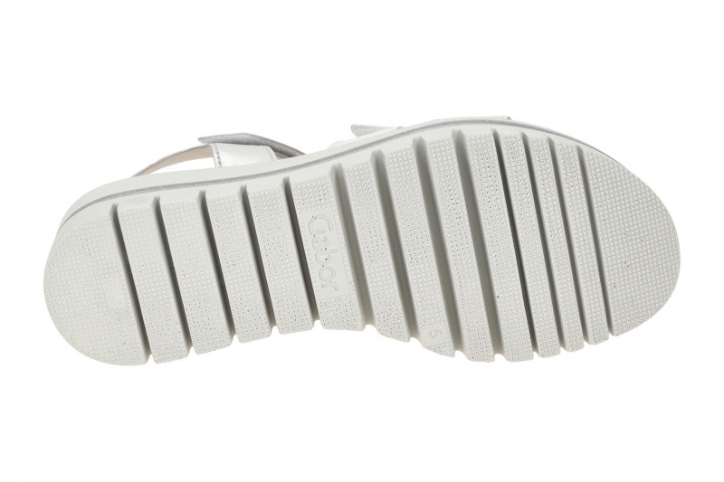 Gabor Plateau Sandalen sillber weiß Metallic 64.620.69