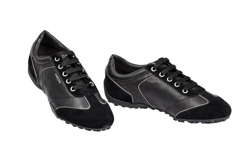 Geox Snake C Schuhe in schwarz D2412C