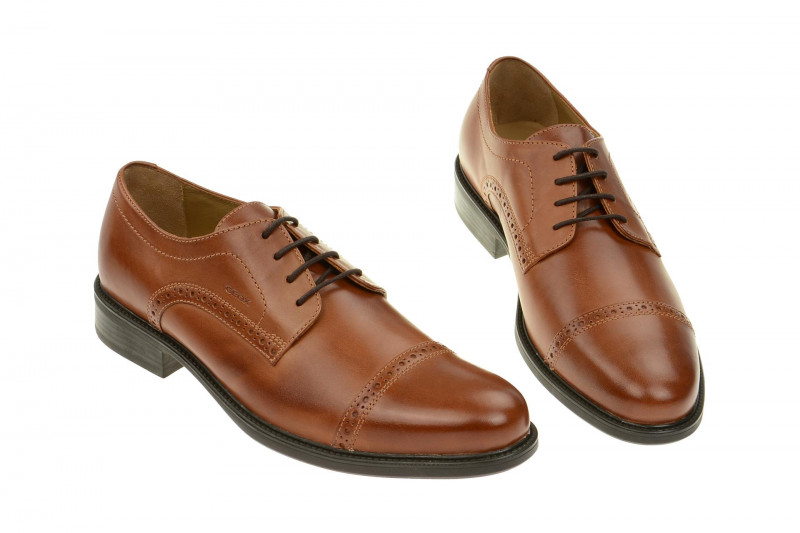 Geox Carnaby Schuhe braun cognac U52W1B